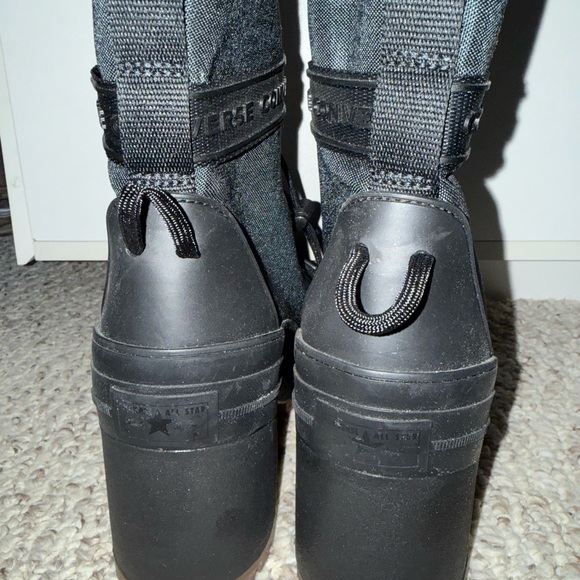 Converse Chuck Taylor All Star GR82 extra high platform boots - black womens 7.5 - Picture 8 of 9